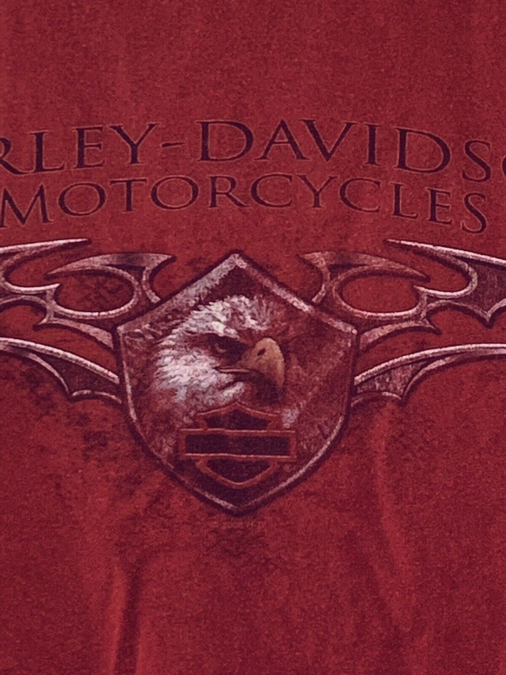 Harley Davidson T-Shirt Mens XL Eastern Shore Daphne Alabama Motorcycles 2007